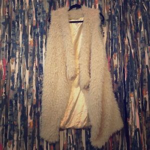 Long (Soft!) Faux Fur Vest